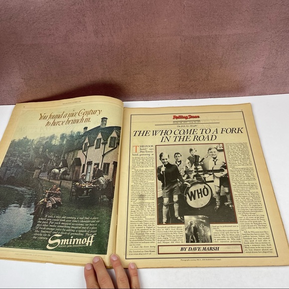 Vintage Rolling Stone Magazine The Who Muddy Waters October 5, 1978 - Picture 4 of 5
